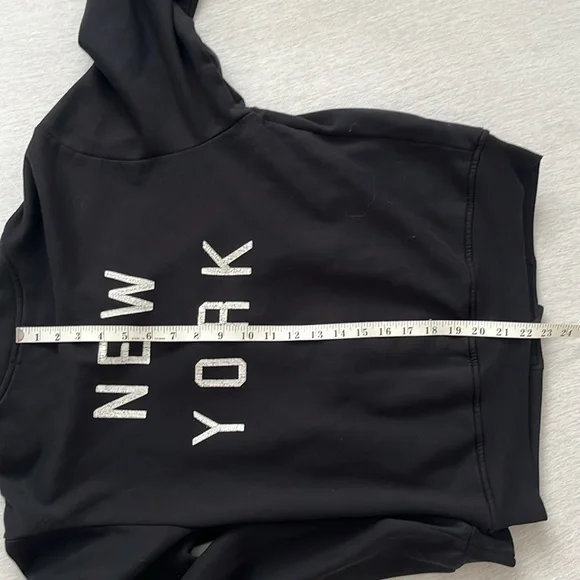 Brandy Melville John Galt Elana, New York, Black, Bomber Jacket, OS - Picture 10 of 12